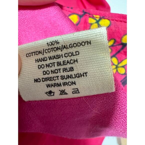 Roopa Pemmaraju Anthro Floral Wrap Cropped Top Small - Picture 7 of 8